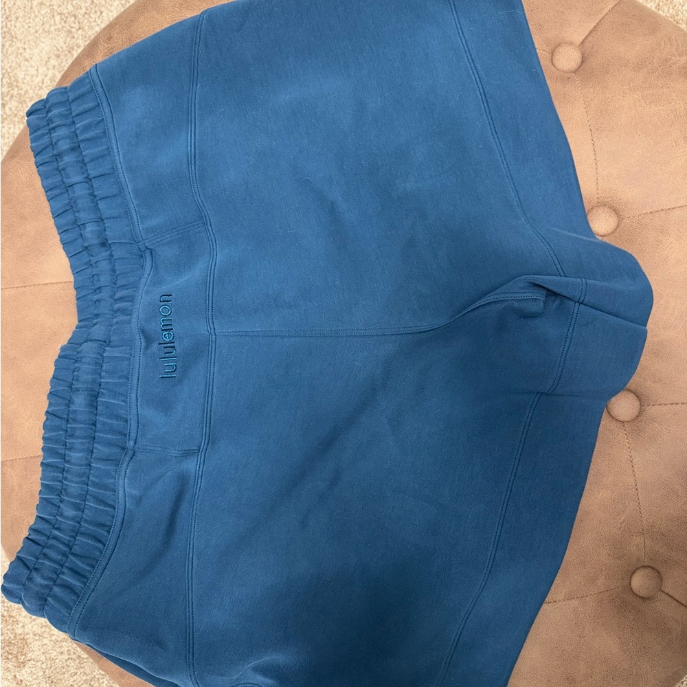 lululemon Blue Scuba Shorts - Picture 2 of 2